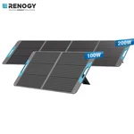 Renogy 100W 200W Portable Solar Panel IP65 For Power Station Rv Camping New. Price: $204.99.