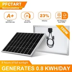Pfctart 12VOLT 100W Solar Panel Monocrystalline Pv Module For Rv Camping Caravan New. Price: $69.99.
