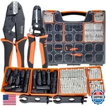 Noxtren 30PCS Solar Crimper Tool Kit Crimping Wire Stripper 25 Pairs Connectors New. Price: $72.48.