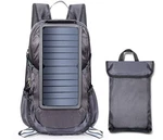Solar Backpack Foldable Hiking Daypack With 5V Power Supply Grey New. Price: $97.98.
