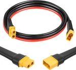 XT60 Extension Cable 3FT, 10AWG Tinned Copper Wire With To Female Conn New. Price: $22.17.