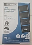 Utilitech Folding Portable Solar Panel Charger New. Price: $39.78.