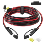 Cuzec 10FT/3.05M 14AWG Sae To Extension Cable, Quick Feet, Black New. Price: $19.11.