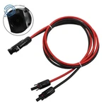 Pair 5 Feet 10 Awg Solar Panel Extension Cable Wire Connector Black + Red New. Price: $15.95.