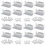 Sunmak 16 Units Per Set Solar Panel Mounting Z Brackets, Silver, White New. Price: $27.02.