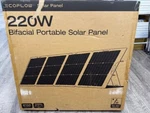 Ecoflow EFSOLAR220W-N Bifacial Panel, IP68, 25% Efficiency New. Price: $360.85.