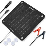 Eco-worthy Solar Car Battery Charger Maintainer 12V Waterproof 10W, Black New. Price: $52.25.