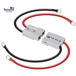 2 Pack 50A Battery Quick Connector, 7AWG 600V 0.98FT Cables With M8 Term New. Price: $41.21.