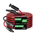 100FT 12AWG Solar Panel Extension Cable, Bateria Power Gauge 4MM Pv Wir New. Price: $156.28.