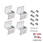 F-ber 1 Set (4PCS) Solar Panel Mounting Hardware Z Type Bracket Aluminum New. Price: $18.27.