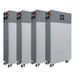 New 4 (four) Fortress Power Eboost 16KWH Lfp Battery + Eway Wire Management Sys. Price: $14586.00.
