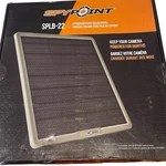 Spypoint SPLB-22 10W Solar Panel 15000MAH Battery New Open Box. Price: $89.99.
