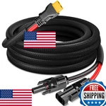 Naponal 20FT 12AWG Solar To XT60 Charging Cable Extension For Ecoflow Power Stat New. Price: $56.22.