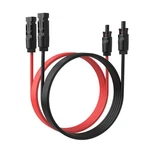 Elfculb Solar Panel Extension Cable - 1PAIR 3FT (both Ends Intall), 10AWG New. Price: $14.61.