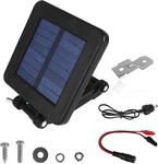 6V Solar Panel For Deer Feeder, Efficient Charger W/adjustable Mounting Bracket New. Price: $42.95.