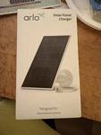 Arlo VMA3600-10000S Solar Panel Charger New Open Box. Price: $35.00.