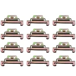 12PCS Iron Galvanized Din Rail Mount Terminal Blocks End Stopper Screw Type C... New. Price: $17.85.