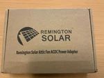 Adapter For Remington Solar Attic Fan - Brand New Box. Price: $95.00.