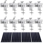 Solar Roof Brackets Kit Universal For 1-4PACK Panels Mounting New. Price: $39.55.
