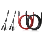 Eco-worthy Solar Connectors Branch And 20FT 10AWG Extension Cable For.... Price: $46.86.