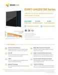 36 (full Pallet) New Znshine 440W Black ZXM7-UHLDD108-440/N Solar Panels. Price: $5868.00.