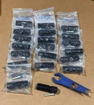 20-PC Amphenol Male Connector 10 Awg Solid Contact MC4-CMPTBL H4CMC6D Helios New. Price: $29.50.