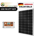 Watt Solar Panel Kit With Charge Controller 12V Rv Boat Off Grid New. Price: $205.40.