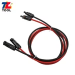 Pair 5FT 10AWG Solar Panel Extension Cable Wire Connector Black + Red New. Price: $17.80.