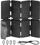 Bougerv 100W Fiberglass Portable Solar Panel, Foldable Cell Charger New. Price: $263.99.