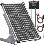 30W Solar Panel Kit With Mppt Controller & Adjustable Bracket For Rv/boat New. Price: $108.99.