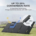 Ecoflow 45W Portable Solar Panel With Type-c, 25% Conversion Efficiency IP68 Open. Price: $46.99.