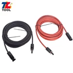 25 Feet Black + Red Pair 10AWG Solar Panel Extension Cable Wire Connector New. Price: $29.58.