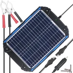 Suner Power 12W 12V Solar Battery Charger & Maintainer Mppt Waterproof Open. Price: $49.99.