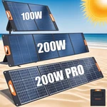 Grecell Portable 100W 200W Solar Panel Kits Foldable Charger For Battery New. Price: $209.49.