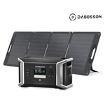 Dabbsson 1024WH 2000W Portable Power Station Solar Generator + 120W Panel New. Price: $229.00.
