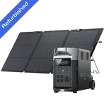 Ecoflow Delta Pro 3600WH Power Station + 160W Solar Panel Certified Refurbished. Price: $1699.00.