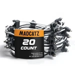 Madcatz 20 Counts 18AWG Double Male Bullet Plug 2PRONG Continuous Wire Harnes... New. Price: $26.55.