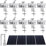 Solar Panel Mounting Brackets Kit 10PCS Roof For 1-4 Pieces, ... New. Price: $78.39.
