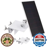 2PACK Gutter Mount Compatible With Arlo Essential Solar Panel, 5S/PRO 4 New. Price: $32.28.