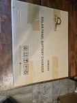 Solar Panel Battery Charger 20W/24V Open. Price: $60.00.