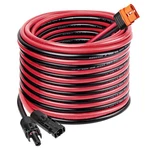 Mookeerf Solar To XT60I Cable 10AWG Panel 30FT, Red New. Price: $76.90.