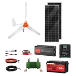 Uimoso 12V 600W Solar And Wind Energy Kit With 2X 100W Panels 400W Turbine New. Price: $809.99.
