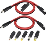2PACK Sae Dc Adapter Plug 5.5MMX2.1MM Male Connector Cables New. Price: $25.05.