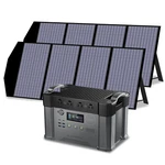 Allpowers 2400W Portable Station Generator Rv With 2X 140W Solar Panel New. Price: $799.50.