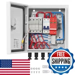 Vevor Pv Combiner 4 String Metal Solar 15A Rated Current Fuse 63A. Price: $144.81.