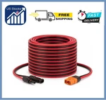 Mookeerf Solar XT60I Cable 10AWG 25FT Panel Adapter Connector New. Price: $65.99.