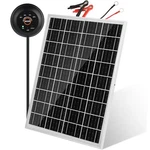 Tber Solar Panel Kit 25W 12V Battery Trickle Charger Maintainer Pro With New. Price: $73.70.