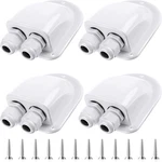 Enhon 4 Pack Solar Cable Entry Gland, Weather Resistant Dual New. Price: $24.47.