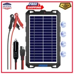 Volt Battery Charger Solar Powered Panel For Car Dump Trailer Boat Marine New. Price: $51.59.