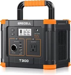 Portable Power Station 300W, Grecell 288WH Solar Generator With 60W Usb-c Pd Out New. Price: $135.12.